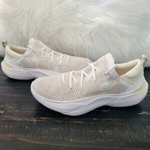 SOREL Cream Lace-Up Sneakers Womens Size 8.5